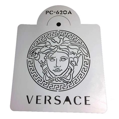 versace stencil for cakes|Versace Round Cake .